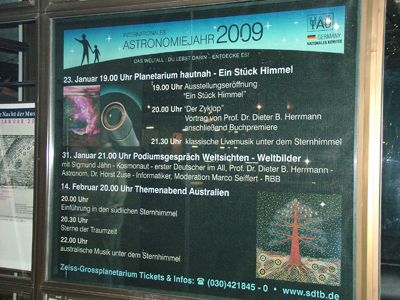 Programm zur Vernissage