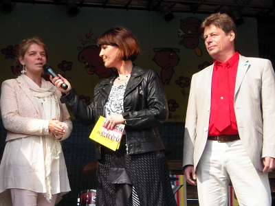 Sabine Heinz bei der Eröffnungsveranstaltung