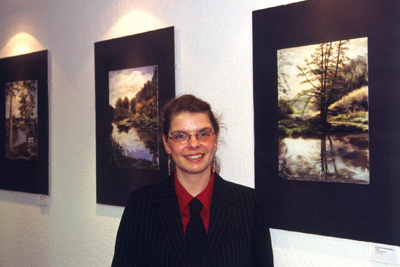 Foto: Ausstellung mit Sabine Heinz